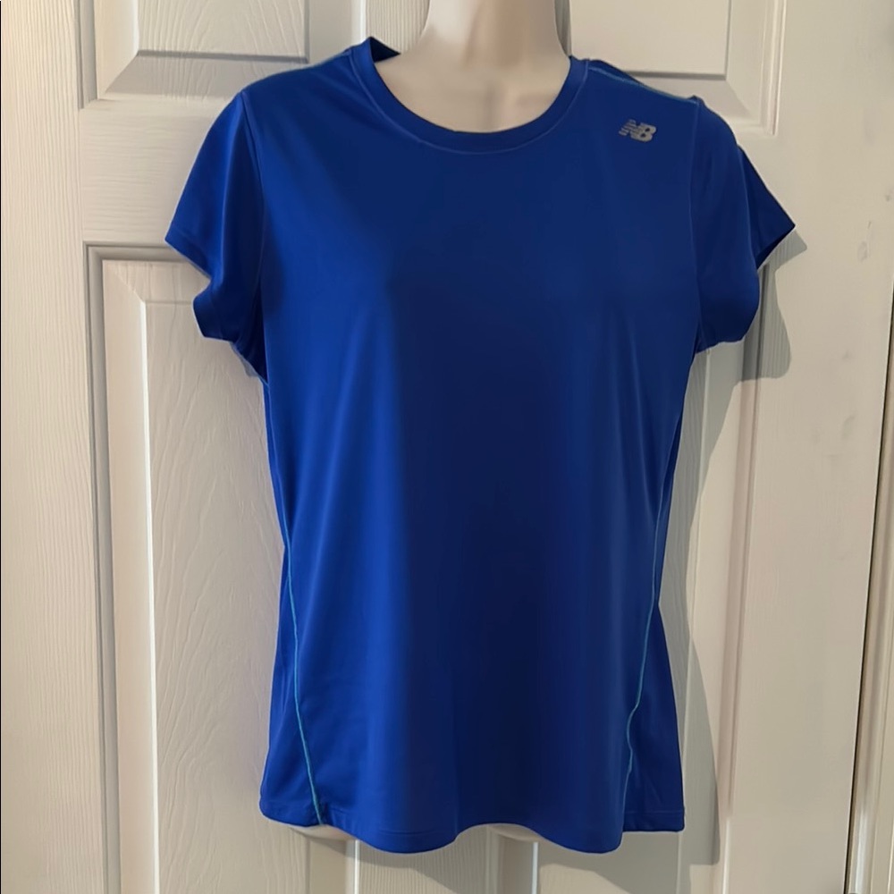 New Balance Women's Blue Athletic Top